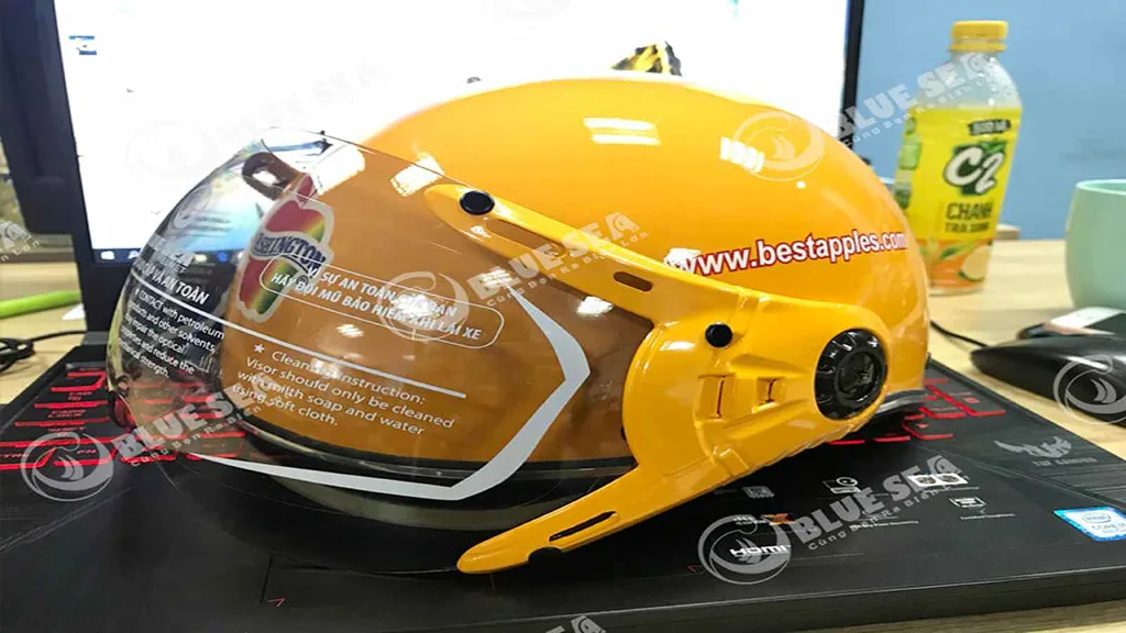 in logo nón bảo hiểm