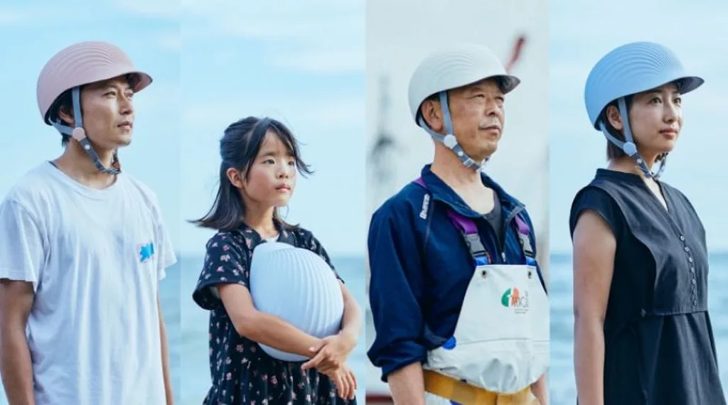 Mũ bảo hiểm vỏ sò - sáng tạo từ thiên nhiên