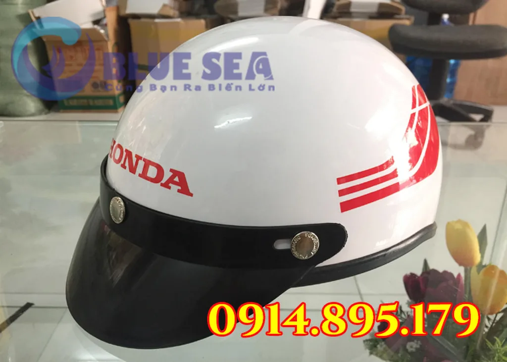 Xưởng sản xuất và cung cấp nón bảo hiểm quà tặng giá rẻ tại Tp.HCM