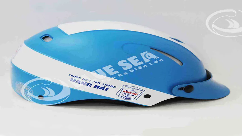 nón bảo hiểm in logo công ty