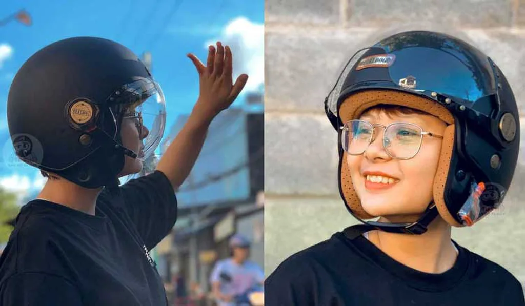 Có nên mua mũ bảo hiểm có kính không?