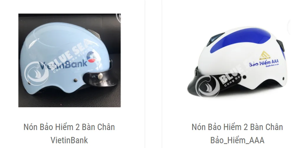 Bảng giá nhận làm mũ bảo hiểm