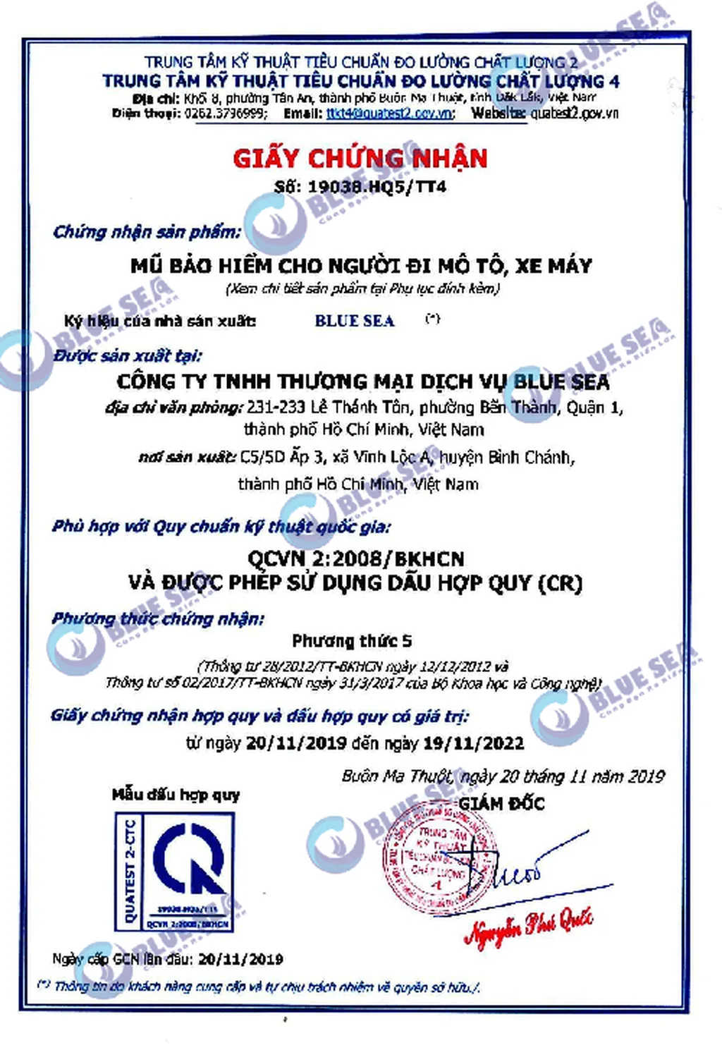 chung nhan mu bao hiem dat chuan 2