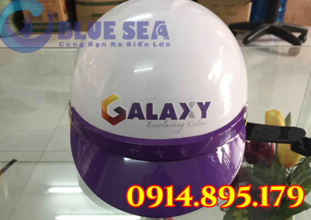 Hướng dẫn đặt hàng mũ bảo hiểm theo bộ nhận diện thương hiệu
