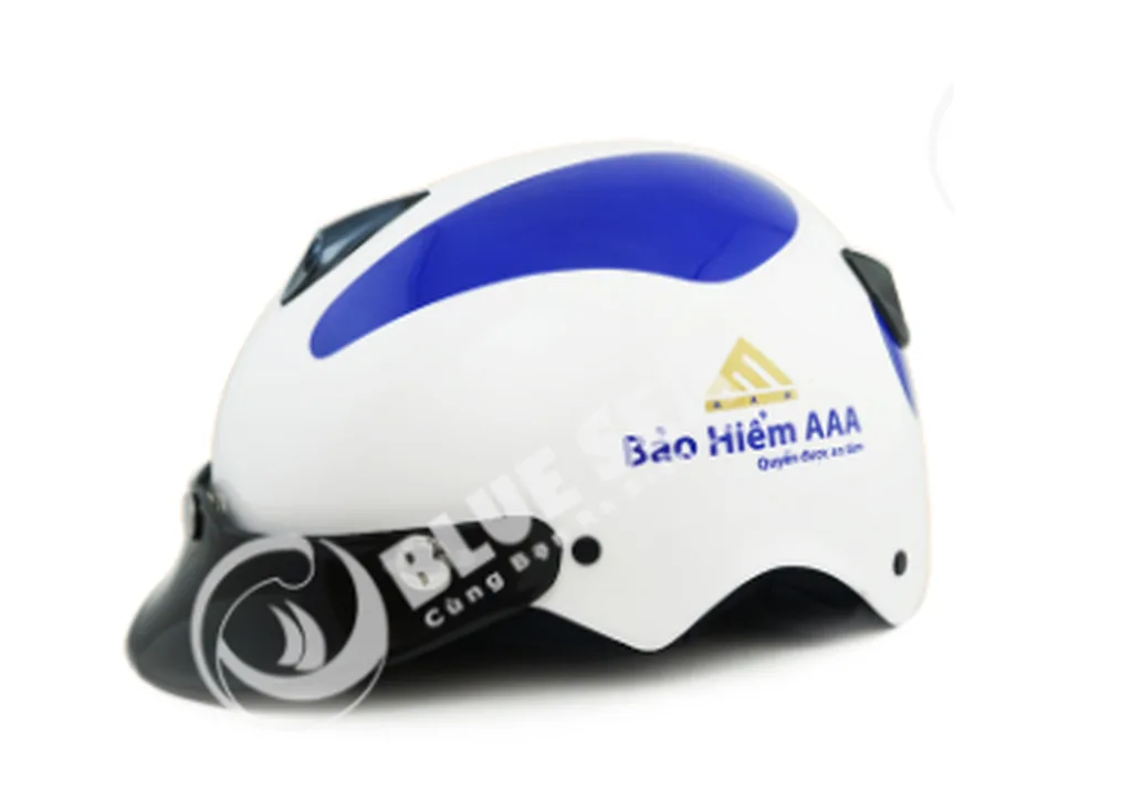 Mũ bảo hiểm 3D Surface Texture – Bề mặt nổi branding độc đáo từ Blue Sea