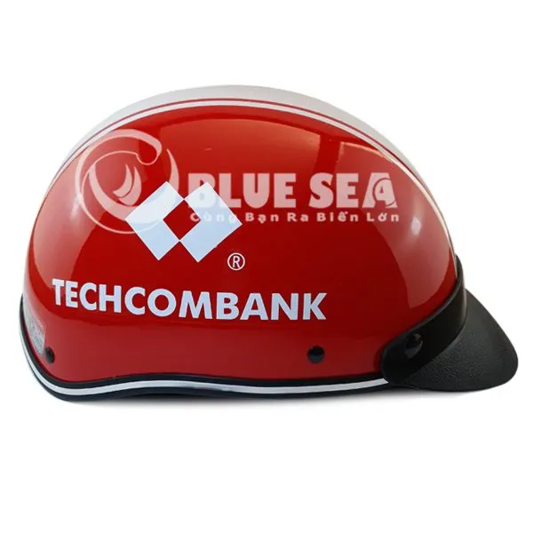 Nón Bảo Hiểm Nửa Đầu Techcombank