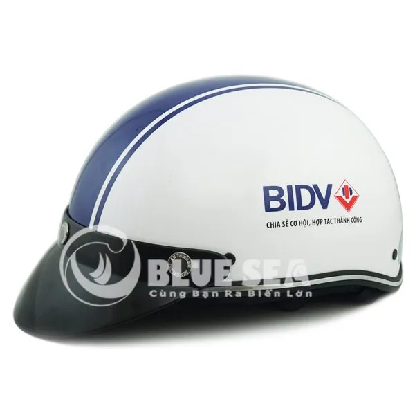 Nón Bảo Hiểm Nửa Đầu BIDV