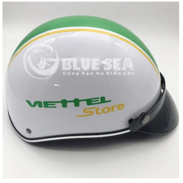 Nón Bảo Hiểm Nửa Đầu VIETTEL STORE