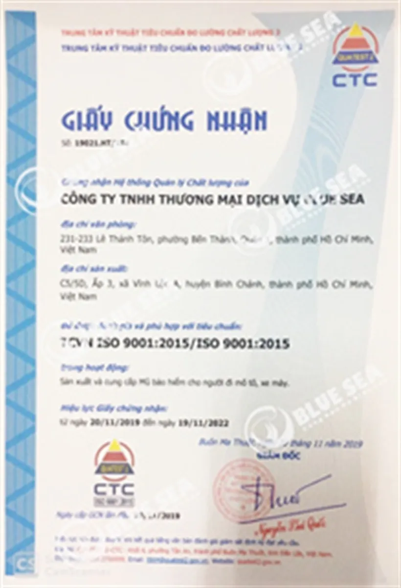 TCVN ISO 9001:2015/TCVN ISO 9001:2015