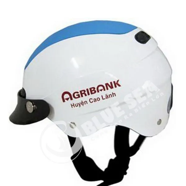 Nón Bảo Hiểm 2 Bàn Chân Agribank Cao Lãnh