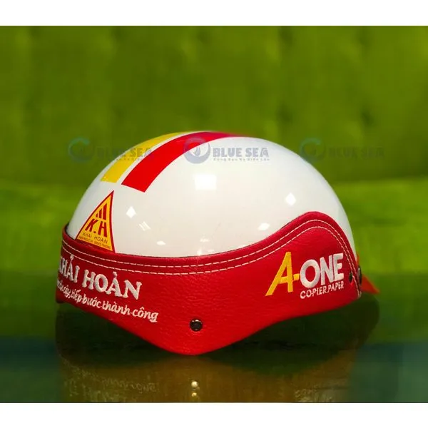 Nón Bảo Hiểm In Logo A One Khải Hoàn