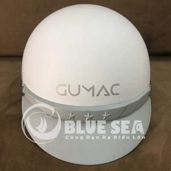 Nón Bảo Hiểm Nửa Đầu Giả Vespa GUMAC Mẫu 2