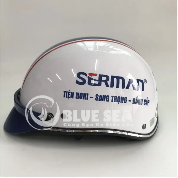 Nón Bảo Hiểm Nửa Đầu Serman