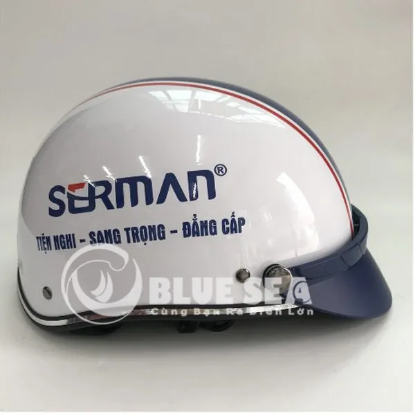 Nón Bảo Hiểm Nửa Đầu Serman